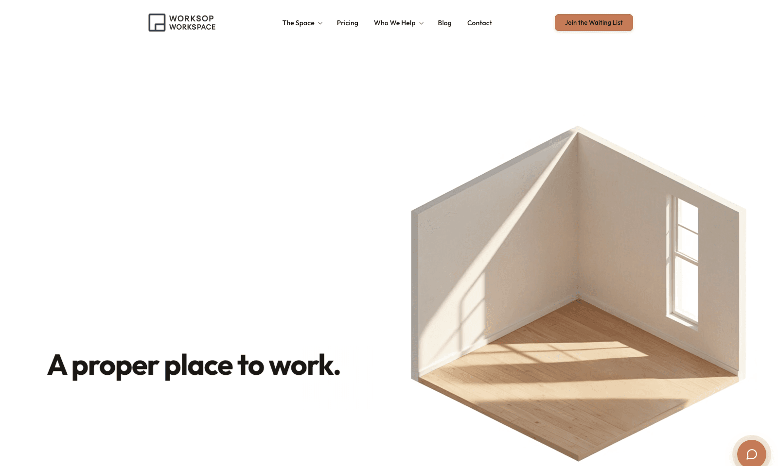 Worksop Workspace homepage